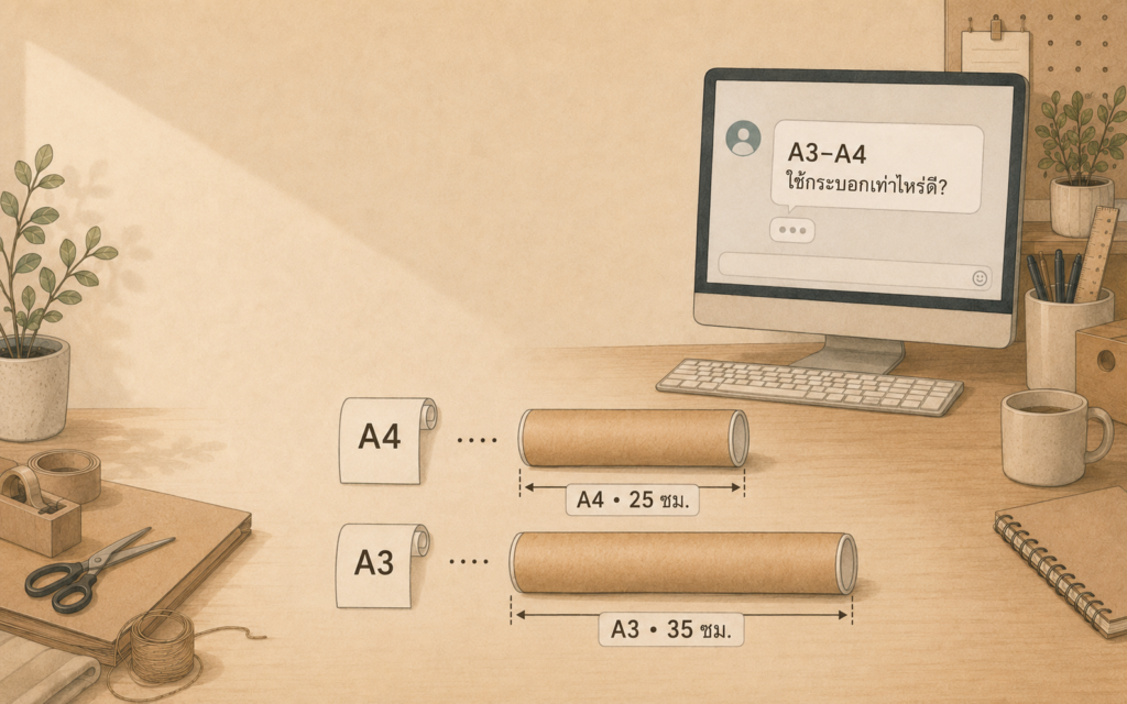 กระดาษA3A4ใช้เท่าไหร่
